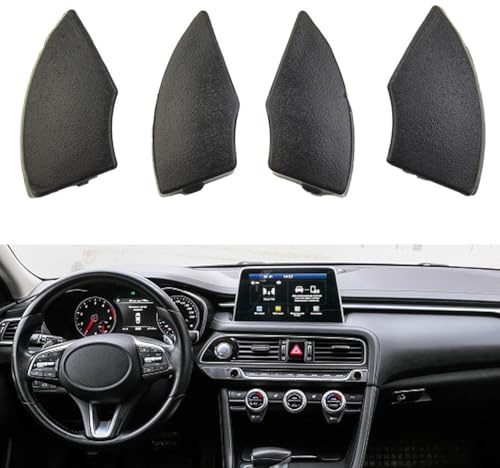 MuchLuckystar 4 x punti di rimozione per pulsanti radio Fiat 500, stampi di ricambio per modelli dal 2008 in poi