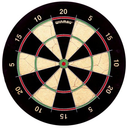 WINMAU London 5's Dartscheibe