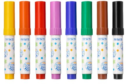 Herlitz Fasermaler Pretty Pets, 8 Stifte, 8-farbig