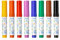 Herlitz Fasermaler Pretty Pets, 8 Stifte, 8-farbig