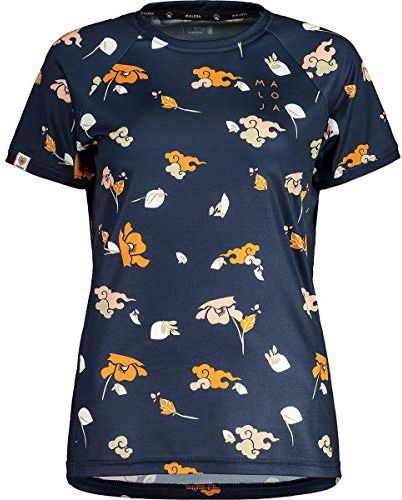 Maloja Ervam AOP Multi 1/2 Damen-T-Shirt