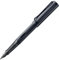 Lamy AL-star black Füller – Füllhalter mit ergonomischem Griff & schwarzer Stahlfeder in Strichbreite EF – leichtes Aluminiumgehäuse – inkl. Tintenpatrone T 10 blau – Rechtshänder