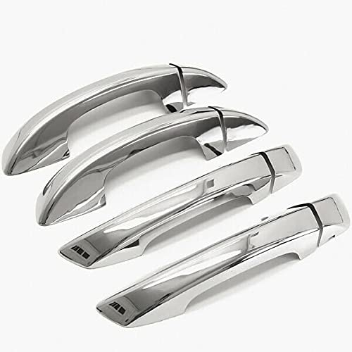 Recambo Chrom Türgriffe Blenden Edelstahl kompatibel für VW Scirocco III | Typ 137/138 | 2008-2017