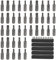 50 Stück Torx Bit Set Ersatz Bits Torx Tamper Resistant Bitsatz mit 5 Stück Speicherstreifen Für Gängige Schrauberbits