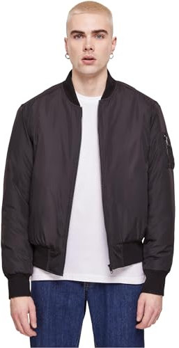 Urban Classics Herren Jacke Recyclet Basic Bomber Jacket black S