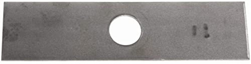 ISE 5 pack 8 x 2 x 0.120, 1 Center Hole Edger Blade Unpainted fits Echo, Husqvarna, Stihl, & RYOBI