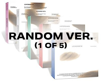 LE SSERAFIM - 1st Studio Album UNFORGIVEN [COMPACT ver.] (Random ver.)