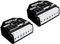 Shelly Qubino Wave 2PM | Lot de 2 | Relais interrupteur intelligent Z-wave 2 canaux 16 A avec mesure de courant | domotique | passerelle Z-Wave | Faible consommation d'énergie | Répéteur réseau étendu