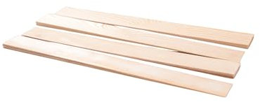GEDOTEC Holzkeile | THE WOODZ | Unterlegkeile aus Kiefernholz | 32 x 298 mm, 42 Stück | Premium-Qualität, glatt und splitterfrei | zum Ausgleichen und Nivellieren von Böden und Holzkonstruktionen
