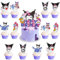 yumcute 25 Pcs Party Cake Toppers Cartoon Birthday Cake Toppers for Boys Girls Party Supplies Decorations Cupcake Toppers for Kids Birthday Baby Shower