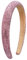 Alpenflüstern Trachten-Haarreif Glitzer breit - Damen Haarschmuck, Haarband rutschfest fürs Dirndl (rosa-pink) ADV149