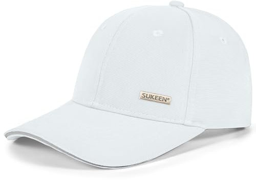Sukeen Basecap Herren Damen Baseball Cap für Herren Einfarbiger Verlängerter Sonnenhut mit Hardtop für den täglichen Gebrauch Wandern Camping Radfahren Bergsteigen Running Tennis Golf Reisen Baseball