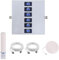 KKBSTR Amplificador 5G Amplificador Cobertura Movil 6 Bandas B1(N1)/B3(N3)/B7/B8/B20/B28(N28), Mejorar su Señal 2G/3G/4G/5G