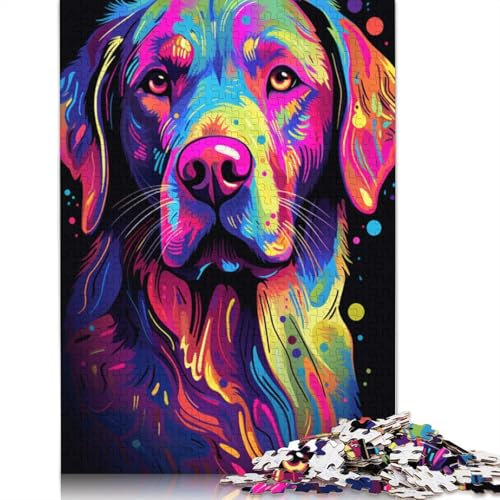 Puzzle für Erwachsene, Art Sheep, 1000-teiliges Puzzle, Holzpuzzle für Erwachsene und Kinder ab 12 Jahren, Puzzle – anspruchsvolles Spiel, Größe: 75 x 50 cm