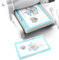 2 Stück 22,9 x 15,2 cm Standard-Adapter-Pad für Sizzix Big Shot Maschine, dünner Stanz-Adapter für Stanzmaschine, Schneidpads, Unterlegscheibe, um ein Sandwich für die meisten Thinlits hauchdünnen