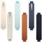 BLMHTWO 6PCS Pen Holder for Notebook, Adujstable Elastic Band Pencil Holder, Colorful PU Leather Pen Sleeve Pouch for Diary Book Journal School Stationery Office Supplies(6 Color)