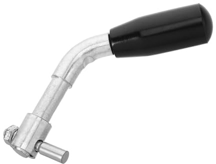 WHAMVOX Heat Resistant Stove Door Handle Assembly for Wood Burning Stoves and Boilers Fire Pit Accessory with Stable Grip Compatible Replacement for Furnace and Fireplace Doors