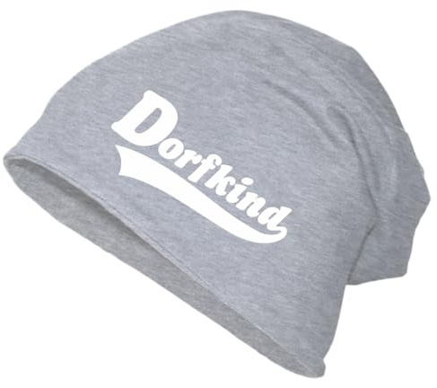 Spaß Kostet Long Beanie Dorfkind Logo Größe XS - XXL Winter mütze Herren Damen mädchen Junge