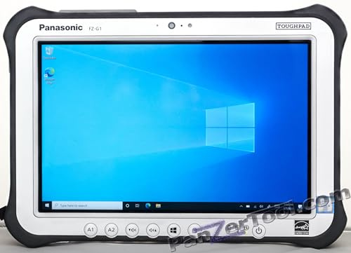 Panasonic Toughpad FZ-G1 MK3 con touchscreen Tablet PC, 10,1 pollici FHD (1920x1080), Intel Core i5-5300U, 8 GB di RAM, SSD da 256 GB, Windows 11 Pro (Ricondizionato)
