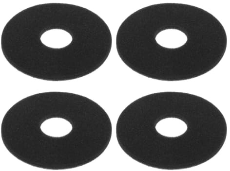 MAJORMENCH Replacement Salt Box Sponges and Versatile Application 4pcs with Quick Stain Removal Black Sponge Set for Glasses for Bars and Cocktail Accessories for Sugar Rims