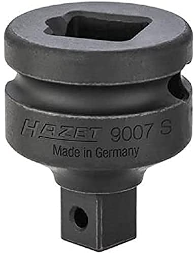 Hazet 9007S Kraft-Adapter, 3.7 x 3.0 x 3.0 Zm