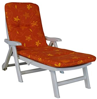 ANGERER Exklusiv Liegenpolster Korfu, Terracotta, 60 x 190 cm