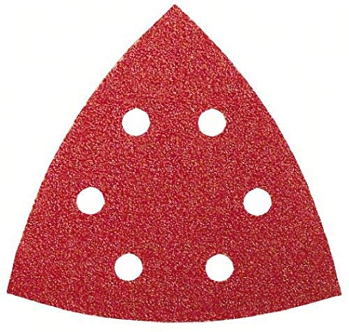 Bosch Home and Garden Schleifblatt (für Deltaschleifer verschiedene Materialien, 5 Stück, 93 mm, Körnung 120)