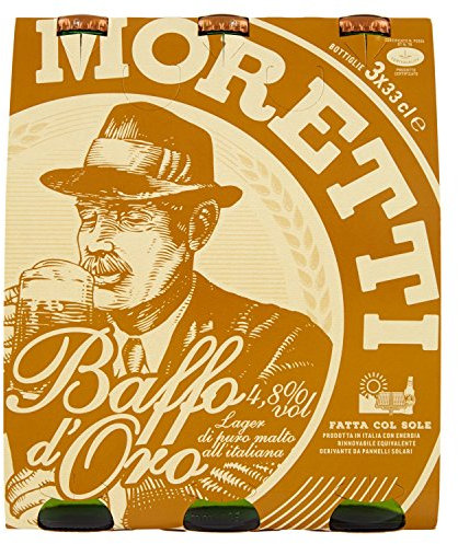 Baffo D'Oro Birra, 3 x 33cl