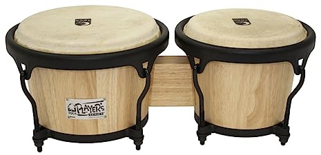 Toca 2600N Player's Series Wood Bongos - Natural Finish