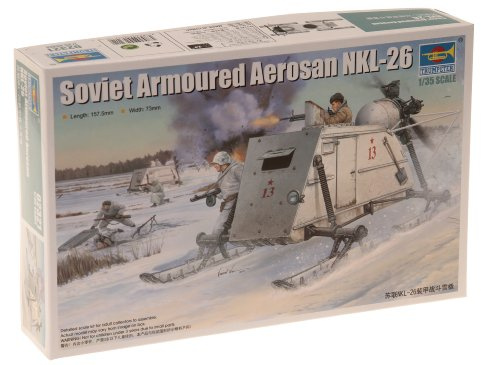 Trumpeter 1:35 - Soviet NKL-26 Armoured Aerosan