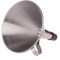 Pentole Agnelli Edelstahl 18/10 Trichter 12 cm Stahl