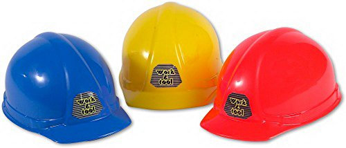 Theo Klein 1823 The Toy Company 290 215 2 - Baustellen-Helm, 3-Fach Sortiert