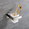 TURS Porta spazzolino in acciaio inox bagno bicchiere bicchiere con supporto a parete Holder, finitura lucida, K7007P