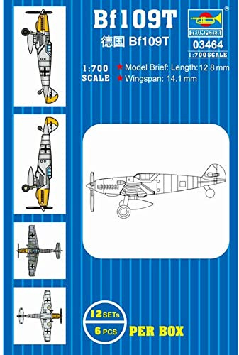 Trumpeter 753464-1/700 Me BF 109 - Maßstab 1:700