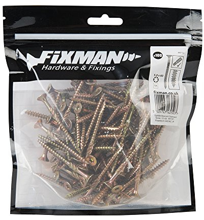 Fixman 860100 Goldstar Advanced Screws