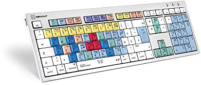 LogicKeyboard Cubase/Nuendo ALBA, Mac kompatible Tastatur, Deutsch, geeignet für