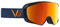 Black Crevice Skibrille – Schladming – Doppelscheibe, Anti-Fog-Beschichtung, UV400 Schutz (Navy/orange/orange, M (Kopfumfang 55-58 cm))…