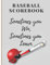 Baseball ScoreBook: Well designed internal and cover Baseball scorebook. It has 120 pages 8.5 by 11 size. Ideal for Baseball players, coaches, Fans and Baseball lovers.