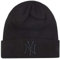 New Era Wintermütze Beanie - Cuff New York Yankees schwarz