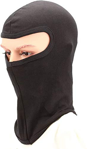Speed Racewear 100 Stück Sturmhaube Offenbach SH-1 schwarz schwere Qualität 200gr./m² 100% Baumwolle