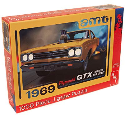 Jigsaw Puzzle Plymouth GTX Hardtop Pro Street 1969 - 1:25 - AMT