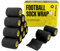 SPORTTAPE 12 Rollen Kohäsive selbstklebender verband - 7,5 cm x 4,5 m - Scwarz - Selbsthaftendes verbandsmaterial Pet Vet Wrap für Hund und Pferde - Fußball Stutzentape - Kompressionsbinde