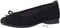 Jana Damen Ballerinas Elegant mit Schleife Weite H Mehrweite, Schwarz (Black 1), 40 EU