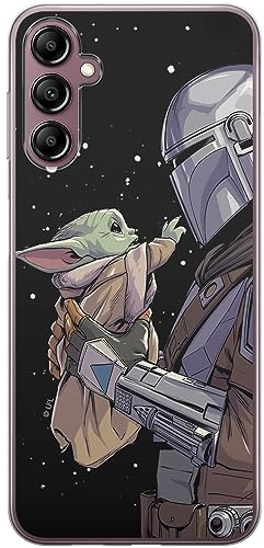 ERT GROUP Handyhülle für Samsung A14 4G/5G Original und offiziell Lizenziertes Star Wars Muster Baby Yoda 019 optimal an die Form des Handy angepasst, hülle aus TPU