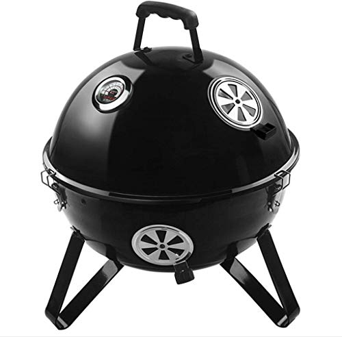 Parrilla para barbacoa - Parrilla de cápsula espacial Parrilla de carbón portátil Horno de carbón Herramienta de barbacoa grande
