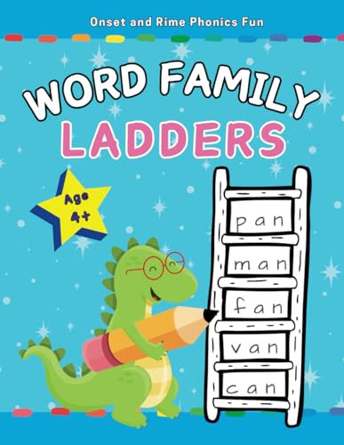 Word Family Ladders (UK Edition): Onset and Rime Phonics Fun