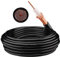 urcianow Cable coaxial RG213 de 15 metros de baja pérdida RG213, 50 ohmios, cable RG213, blindaje trenzado de cobre desnudo para conector UHF/jam/GPS/radio RF/antena