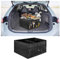 Auto Kofferraum Organizer,Zusammenklappbar Mehrkammern Kofferraumtasche Auto für Unordnung im Auto,Universal 50L Große Kapazität Auto Zubehör Innenraum Auto Organizer für SUV LKW