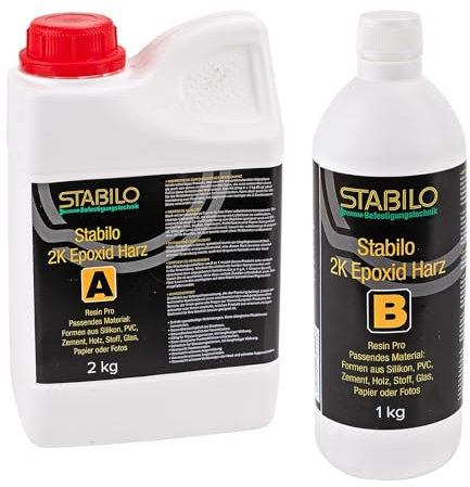 2K Epoxid Harz Resin Pro 3,0 kg | Kunstharz, Harz mit Härter, transparent