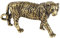 HOOTNEE 1stück Retro Style Tiger Skulptur Handgefertigtes Tiger Ornament Als Schreibtisch Deko Und Papiergewicht Für Wohnzimmer Und Bürogestaltung